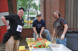 volunteers
